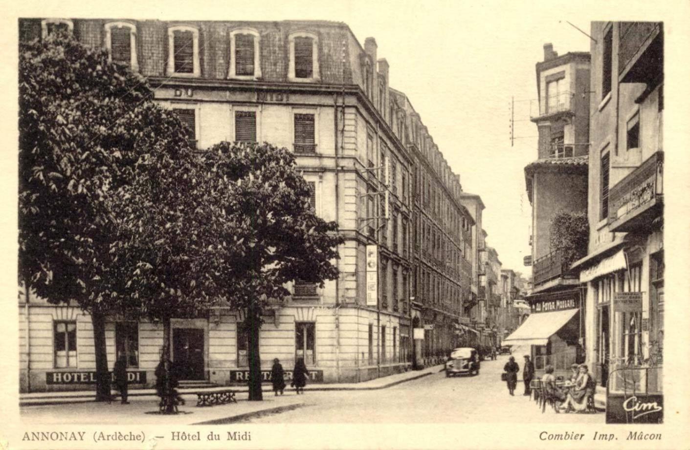 Hotel Du Midi Annonay Exterior foto