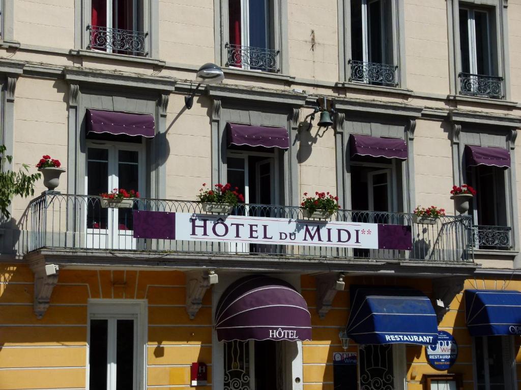 Hotel Du Midi Annonay Exterior foto