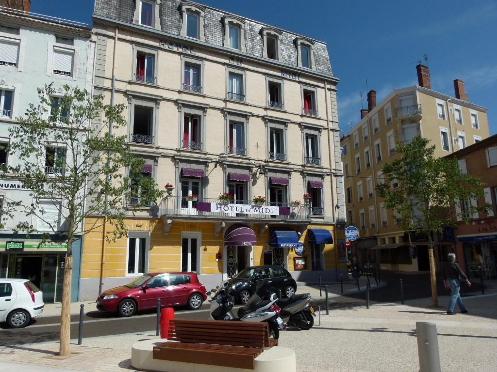 Hotel Du Midi Annonay Exterior foto